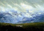 Caspar David Friedrich Drifting Clouds oil on canvas